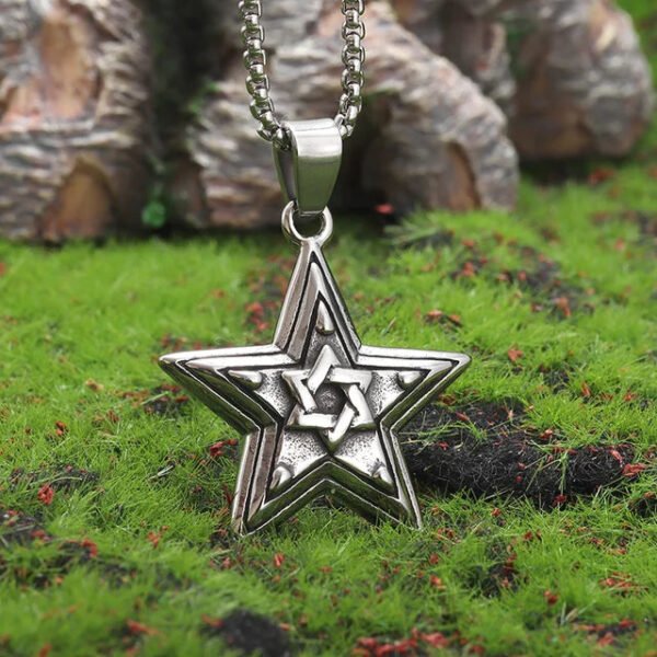 Retro Gothic Mystical Angel Wings Pendant Necklace