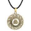 Kinitial Vintage Egypt Pyramid All-Seeing Evil Eye Illuminati Necklace Egyptian Charm Pendants Necklaces Jewelry