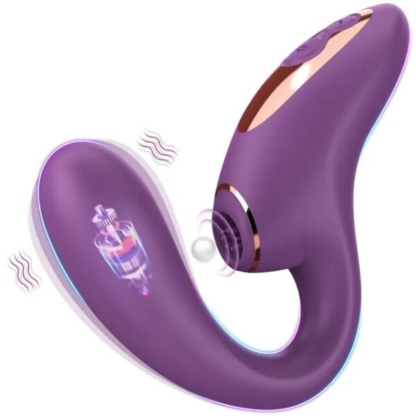 Vibrator For Women 2 In 1 Licking Machine Powerful G-Spot Massager Clitoris Stimulator Female Masturbation Sex Toys For Adult