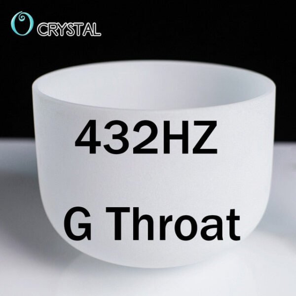 8inch Note Perfect Sound C/d/e/f/g/a/b Chakra Frosted Quartz Crystal Singing Bowl 8" Meditation - Bells & Chimes