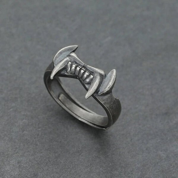 Egyptian Gods Horus Anubis Pharaoh Totem Ring