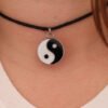 Moon Gothic Chains O Ring Choker gothic choker, moon necklace, moon choker|Choker Necklaces|