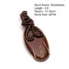 Genuine Labradorite Jasper Agate Turquoise Rutile Ruby Lapis Rhodonite Moonstone Pendant Copper Wire-wrap