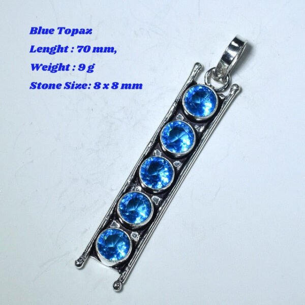 Genuine Labradorite Amethyst Agate Jasper Turquoise Rose Quartz Garnet Pyrite Pendant Sillver Overlay Copper