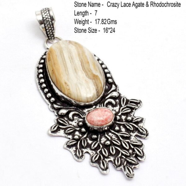 Genuine Labradorite Amethyst Agate Jasper Turquoise Rose Quartz Garnet Pyrite Pendant Sillver Overlay Copper