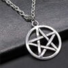 Sorcery Wizard Pentagram Star Pendant Necklace