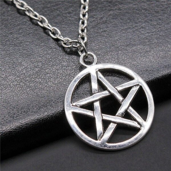 Sorcery Wizard Pentagram Star Pendant Necklace