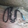 Hematite Necklace Mens Beaded Necklace for Him Black Lava Stone Necklace Jewelry Gift For Boyfriend Black Necklace