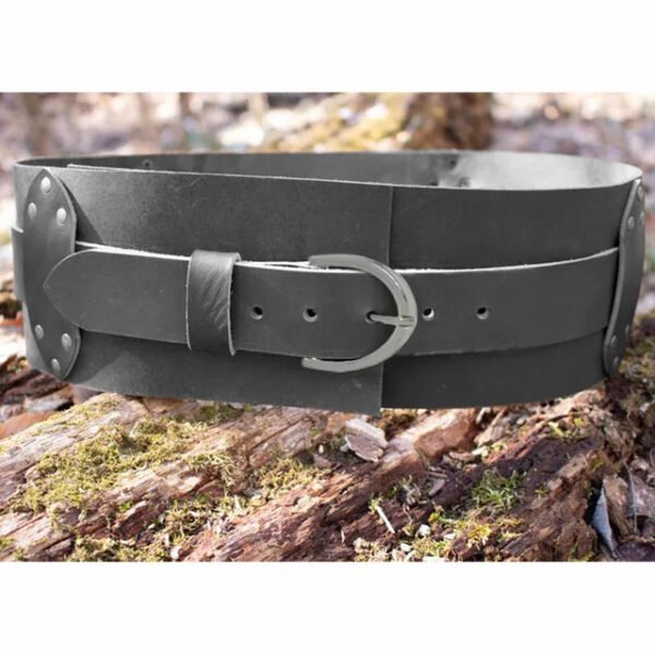 Medieval Larp Viking Warrior Wide Belt Waist Guard Armor Ancient Greece Rome King Double Layer Girdle Monarch Waistband For Men