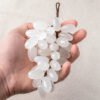 Natural Stone marble Bunch of grapes handmade Wine Crystals