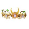 Handmade Forest Woodland Elf Hair Tiara Butterfly Deer Twig Branch Leaves Hair Crowns Fairycore Elvens Hair Jewelry for women