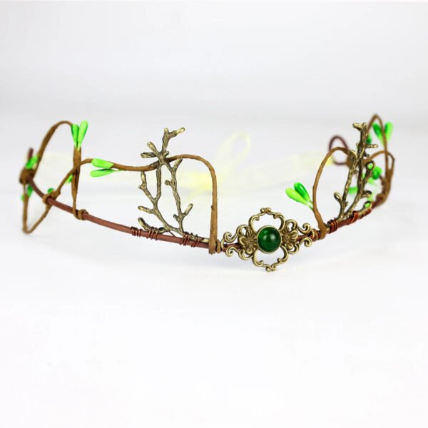 Elf Crown Tiara – Enchanting Bridal Bridesmaid Hair WitchJewelry