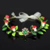 Handmade Forest Woodland Elf Hair Tiara Butterfly Deer Twig Branch Leaves Hair Crowns Fairycore Elvens Hair Jewelry for women