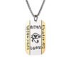 Eye of Horus Necklace Evil Eye Pendant Ancient Egypt Protection Necklace Jewelry Gift Men and Women Spiritual Amulets