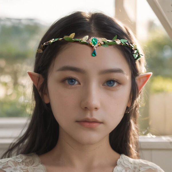 Elf Crown Tiara – Enchanting Bridal Bridesmaid Hair WitchJewelry