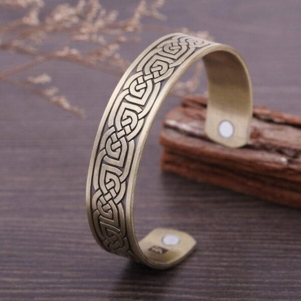 Vintage Tree of Life Magnetic Metal Bracelet Cuff Bangle for Men Women Classic Fashion Casual Party Accessories|Bangles|