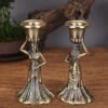 Santa Maria metal candle holders candle lantern iron candle holder candle container for candy bar ZT122