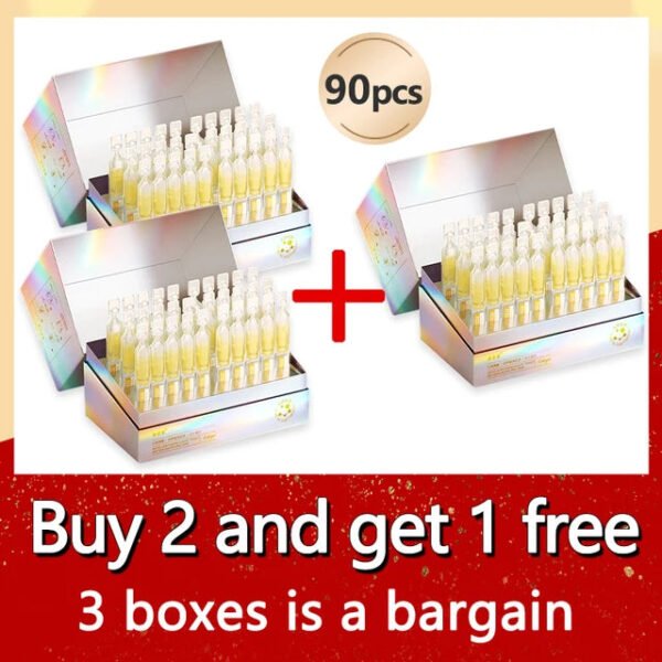 30Pcs Collagen Boost Serum Ceramide Repair Firm Smooth Essence Hyaluronic Acid Anti Wrinkle Aging Whitening Dark Spot Skin Care