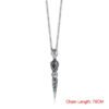 TIBETAN BUDDHIST PROTECTION PENDANT VAJRA DAGGER PATRON SAINT AMULET NECKLACE