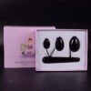 Obsidian Yoni Egg Set – Black Obsidian Crystal Yoni Eggs for Vaginal Muscle Tightening and Postpartum Recovery