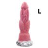 YOCY S/M/L Ice Dragon Anal Plug Silicone Monster Dildo With Sucker Big Knot Penis Butt Masturbator Sex Toy For Women Men| |