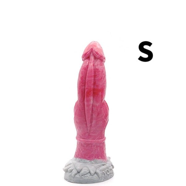 YOCY S/M/L Ice Dragon Anal Plug Silicone Monster Dildo With Sucker Big Knot Penis Butt Masturbator Sex Toy For Women Men| |