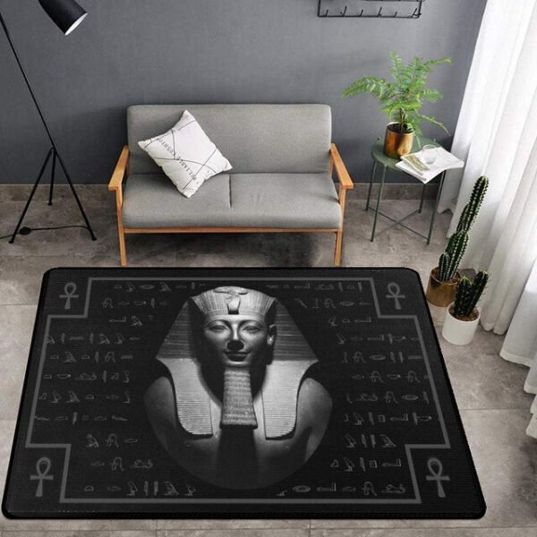 Black Celestial Moon/Stars/Sun/Area Rug Witch Goth Gothic Pagan Wiccan Tarot Cards Astrology Witchcraft Supplies Mandala Carpet| |