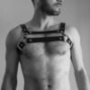 Fetish Men Sexual Chest Leather Harness Belts Adjustable Bdsm Gay Body Bondage Harness Strap Rave Gay Clothing For Adult Sex - Exotic Tanks
