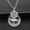 Sorcery Wizard Pentagram Star Pendant Necklace