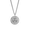 Dawapara Religious Solomon Necklace Magic Square Talisman Pendants Protection Wealth Amulet Stainless Steel Jewelry