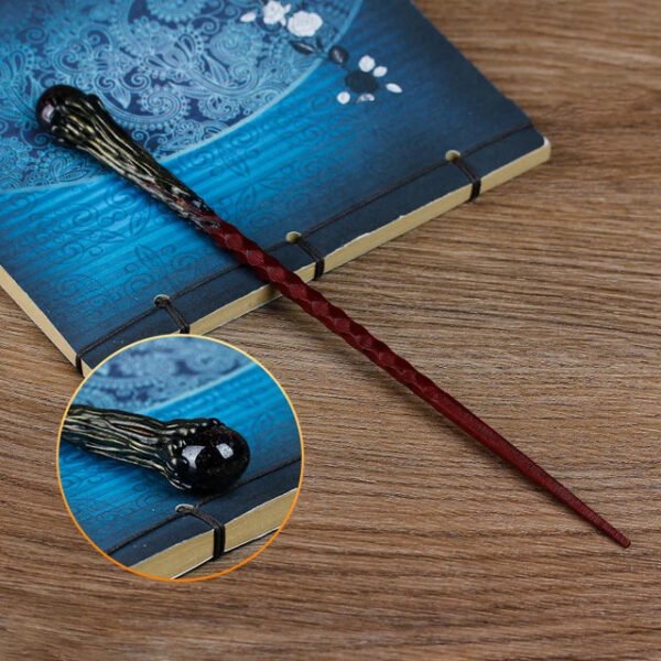 Natural Stones Crystal Magic Wand Witch Amethyst Rose Pink Quartz Labradorite Red Agate Home Decoration Witchcraft Reiki Healing