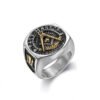 Stainless Steel Masonic Rings | Stainless Steel Finger Ring | Stainless Steel Jewelry - Rings
