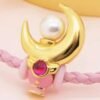 925 Sterling Silver Anime Sailor Moon Gold Color Charms Beads For Bracelet Bangle Charms DIY Jewelry Making Sailor Fans Gift