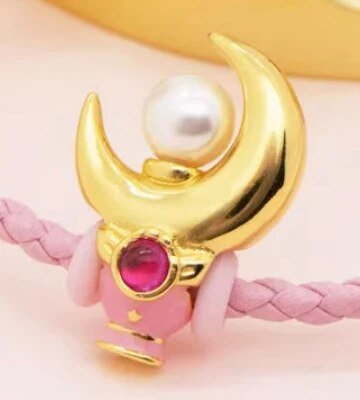 925 Sterling Silver Anime Sailor Moon Gold Color Charms Beads For Bracelet Bangle Charms DIY Jewelry Making Sailor Fans Gift