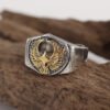 Egyptian Gods Horus Anubis Pharaoh Totem Ring