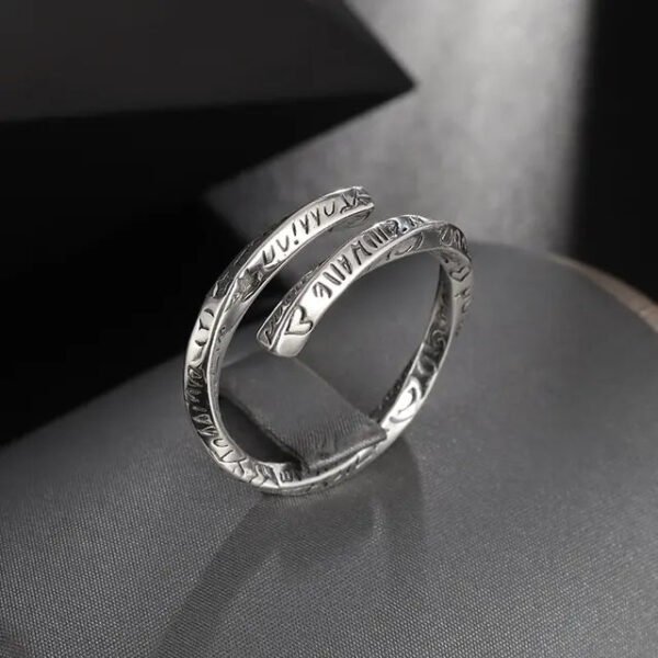 Egyptian Gods Horus Anubis Pharaoh Totem Ring