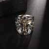 Egyptian Gods Horus Anubis Pharaoh Totem Ring