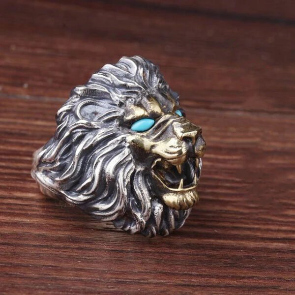 Egyptian Gods Horus Anubis Pharaoh Totem Ring