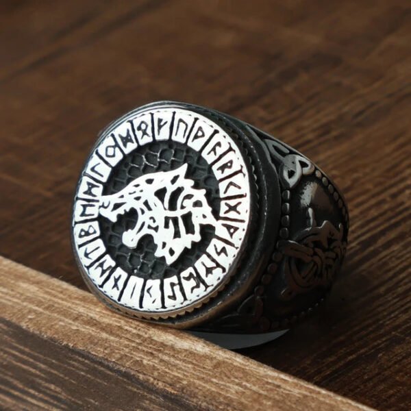 Unique Viking Bear Claw Ring For Men Vintage Stainless Steel Odin Viking Celtic Ring Punk Motorcyclist Biker Jewelry Wholesale