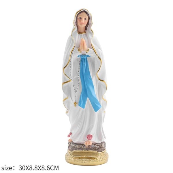 Jesus Statues/ Virgin Mary Figurine Sculpture Christian Wedding Gift Xmas Desktop Display Decors Renaissance Collection Gifts