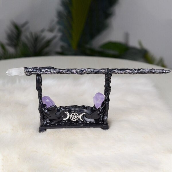 Magic Wand Stand Holder Display Your Witch Wicca Wizard Wand Collection