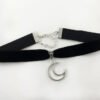 Moon Gothic Chains O Ring Choker gothic choker, moon necklace, moon choker|Choker Necklaces|