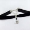Moon Gothic Chains O Ring Choker gothic choker, moon necklace, moon choker|Choker Necklaces|