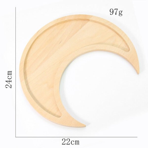 15cm Wood Black Round Witchcraft Altar Butterfly Board Meditation Cube Moon Phase Pendulum Game Magical Divination Planchette - Charms