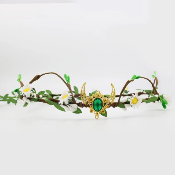 Elf Crown Tiara – Enchanting Bridal Bridesmaid Hair WitchJewelry