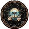 Wheel of the Year Wooden Wall Plaque - Witch Pagan Wiccan Sabbat Decor