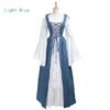S-6XL Medieval Punk Dress Cosplay Halloween Costumes Women Palace Carnival Party Disguise Princess Female Victorian Vestido Robe