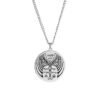 Dawapara Religious Solomon Necklace Magic Square Talisman Pendants Protection Wealth Amulet Stainless Steel Jewelry