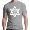 New Mens Jewish Menorah Relgion Star Of David T Shirt Design Cotton O Neck Family Cute Building Summer Formal Shirt - T-shirts