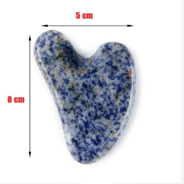 Natural Stone Jade Gouache Scraper Rose Quartz Facial Gua Sha Tools Neck Massager for Face Lifting Wrinkle Remover Beauty Health|Facial Care Tool|